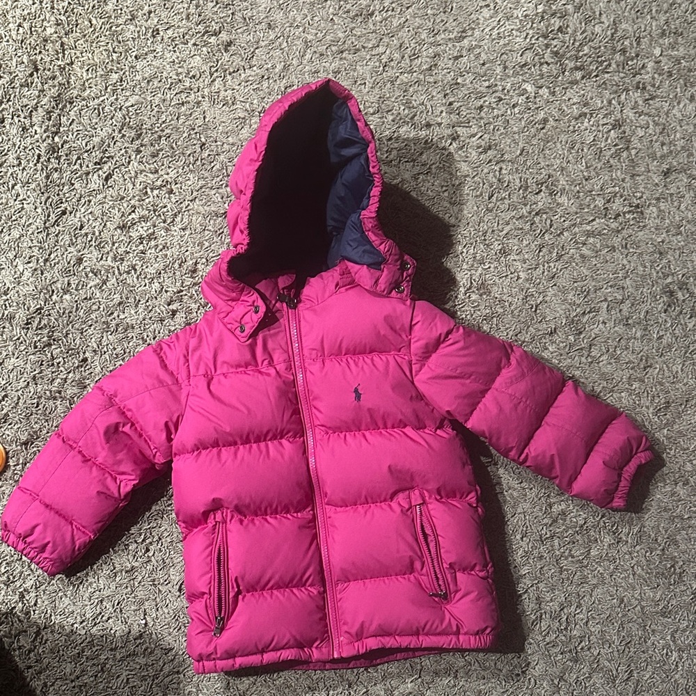 Polo by Ralph Lauren Pink Kids Jean Jacket